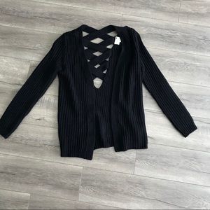 LA Hearts Black Cardigan